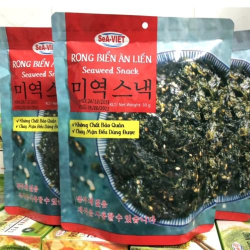 Rong Biển Ăn Liền Gói 30g